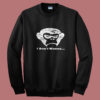 Grumpy Monkey Face Summer Sweatshirt