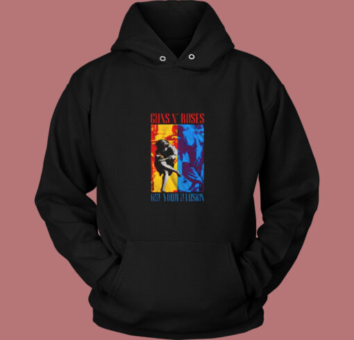 Guns N Roses Use Your Illusion Album Art Vintage Hoodie