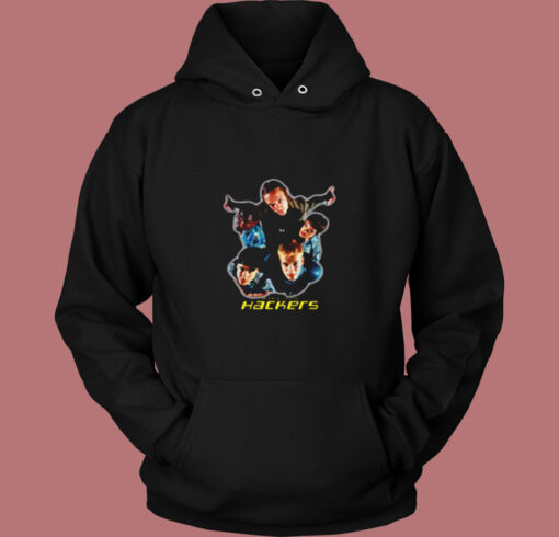 Hackers 90s Throwback Movie Vintage Hoodie