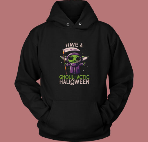 Have A Ghoul Actic Halloween Funny Cute Spooky Vintage Hoodie