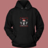 Heavy Metal Christmas Skull Santa Vintage Hoodie