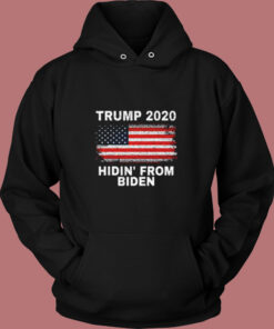 Hidin From Biden Trump 2020 Vintage Hoodie