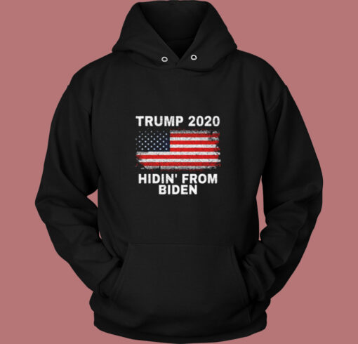 Hidin From Biden Trump 2020 Vintage Hoodie