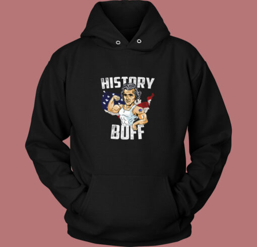 History Buff President Andrew Jackson Patriotic Vintage Hoodie