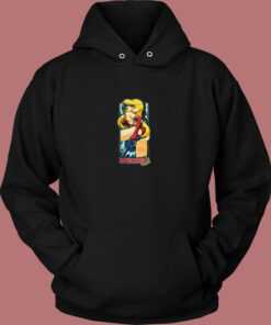 Hookups Gun Anime Vintage Hoodie