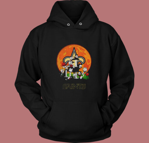 Horror Characters Chibi Saints Vintage Hoodie