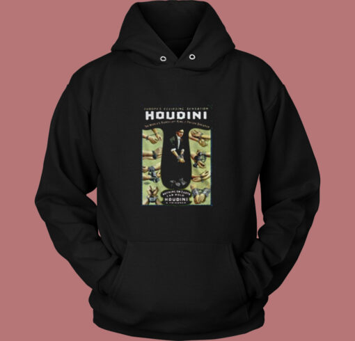 Houdini Magician Magic Vintage Hoodie