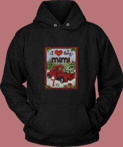 I Love Being Mimi Vintage Hoodie