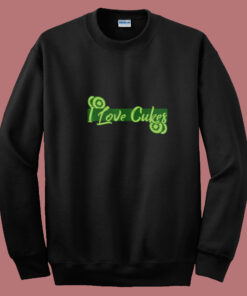 I Love Cukes Summer Sweatshirt