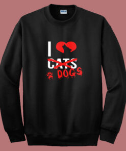 I Love Dogs Summer Sweatshirt