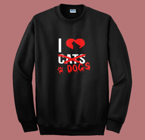 I Love Dogs Summer Sweatshirt