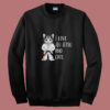 I Love Jiu Jitsu And Cats Summer Sweatshirt