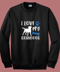 I Love My Granddog Summer Sweatshirt