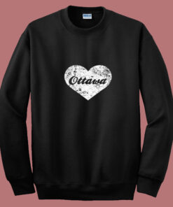 I Love Ottawa Summer Sweatshirt