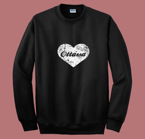 I Love Ottawa Summer Sweatshirt