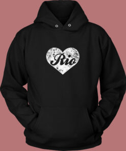 I Love Rio Vintage Hoodie