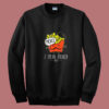 I Speak French Fries Summer Sweatshirt