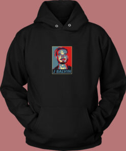 J Balvin Retro Vintage Hoodie