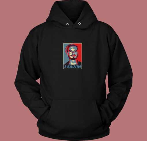 J Balvin Retro Vintage Hoodie