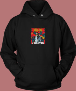 J Balvin Vibras Tour Vintage Hoodie