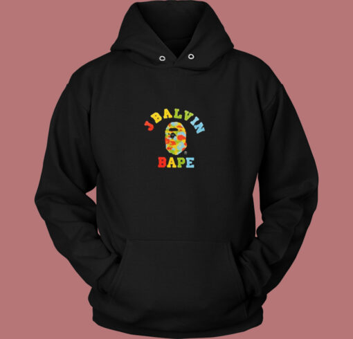 J Balvin X Bape Vintage Hoodie