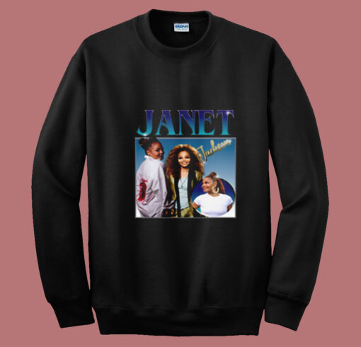 Janet Jackson Homage Style Summer Sweatshirt