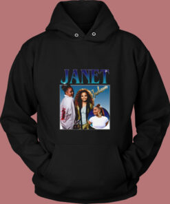 Janet Jackson Homage Style Vintage Hoodie