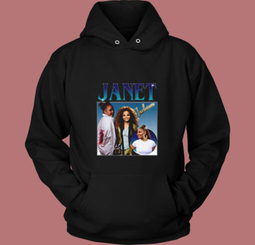 Janet Jackson Homage Style Vintage Hoodie