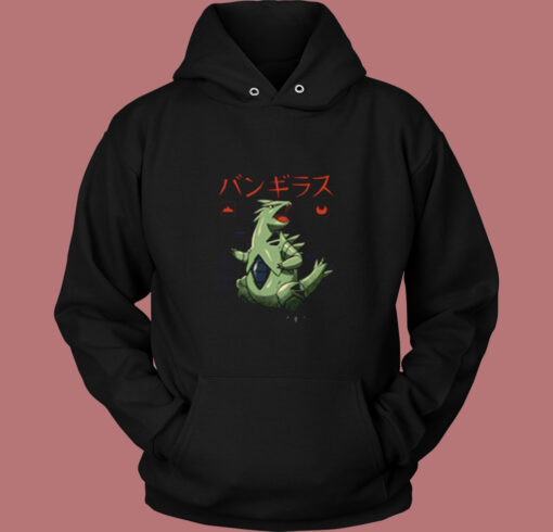 Japanese Monster Tyranitar Vintage Hoodie