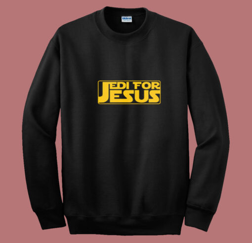 Jedi For Jesus Graphic Summer Sweatshirt