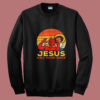 Jesus Has Your Back Jiu Jitsu Summer Sweatshirt