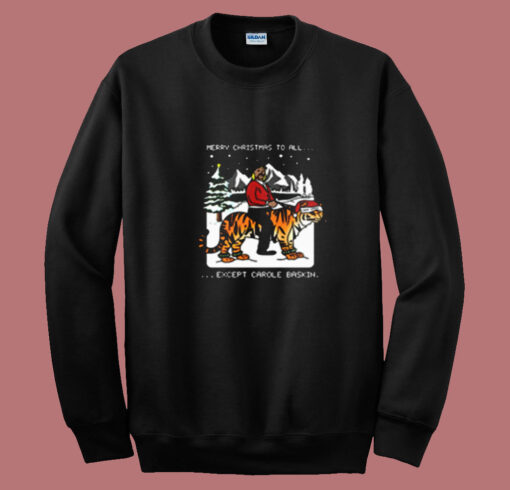 Joe Exotic Tiger King Merry Christmas Summer Sweatshirt