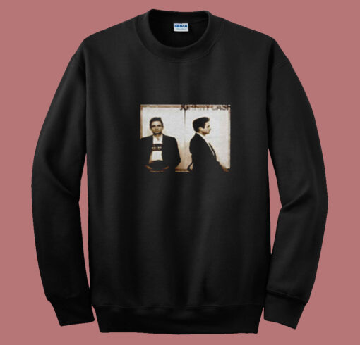 Johnny Cash Mugshot Summer Sweatshirt