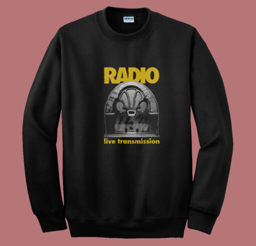 Joy Division Radio Live Transmission Ian Curtis Rock Band Summer Sweatshirt