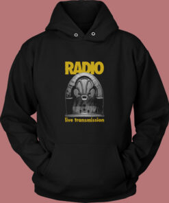 Joy Division Radio Live Transmission Ian Curtis Rock Band Vintage Hoodie