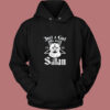 Just A Girl Who Loves Satan Vintage Hoodie