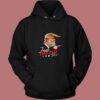 Just The Flu Coronavirus Funny Trump Vintage Hoodie