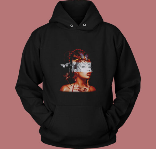 Kali Uchis Red Moon in Venus Vintage Hoodie