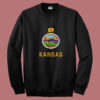 Kansas Flag Summer Sweatshirt