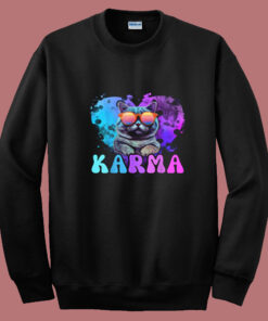 Karma Cat Lover Summer Sweatshirt