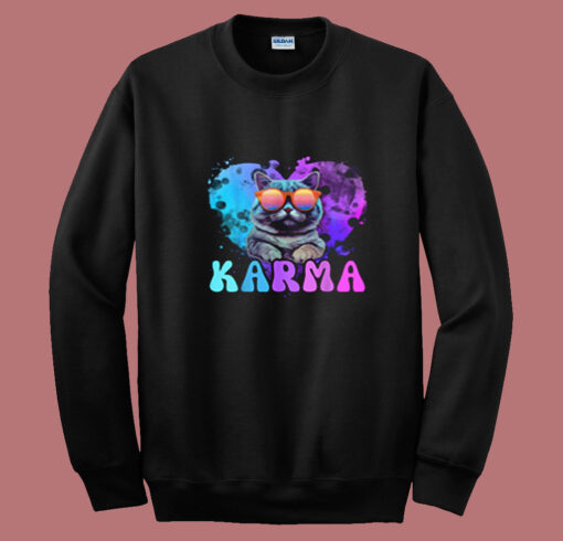 Karma Cat Lover Summer Sweatshirt