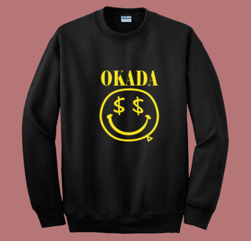 Kazuchika Okada Nirvana Parody Summer Sweatshirt