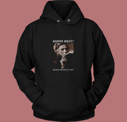 Keith Richards Kanye West Vintage Hoodie