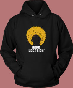 Khabib Nurmagomedov Send Me Location Vintage Hoodie