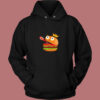 King Hamburger Drinking Tomato Sauce Vintage Hoodie