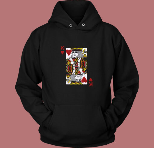 King Of Hearts Vintage Hoodie