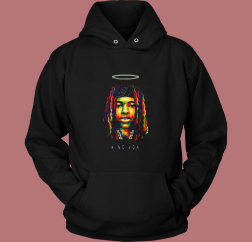 King Von Rest In Peace King Von Vintage Hoodie