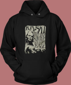 Kinski Slogan Vintage Hoodie