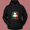 Kiss Me Im Irish And Vaccinated St. Patricks Day Vintage Hoodie