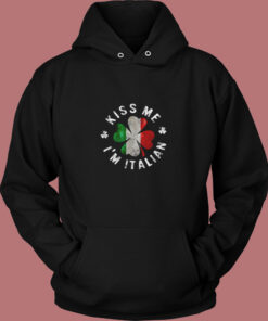 Kiss Me I’m Italian Vintage Hoodie